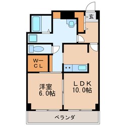 クレスト泉の物件間取画像